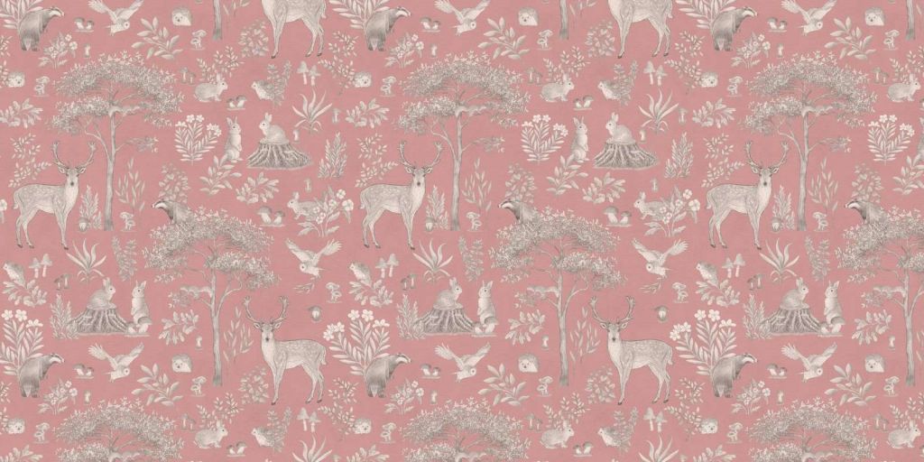 Fantastic Forest - Vintage Pink - 90