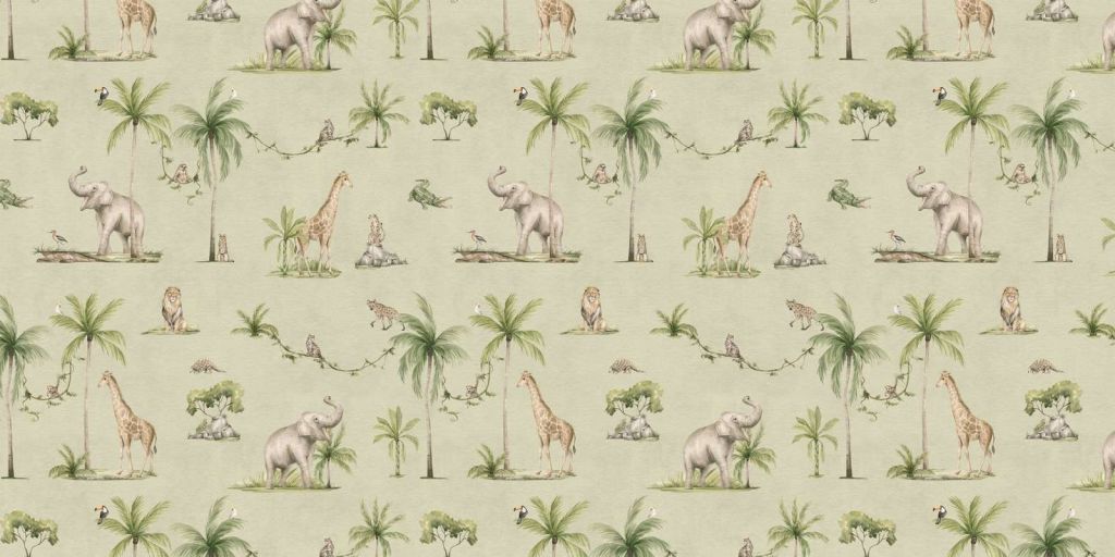 Joyful Jungle - Green - 120