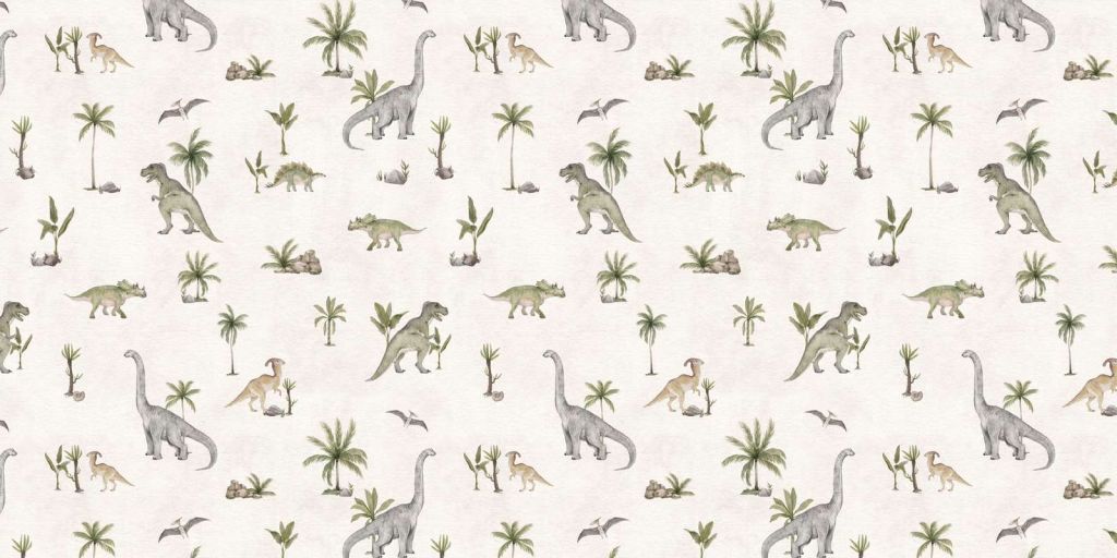 Dashing Dinos - White - 120