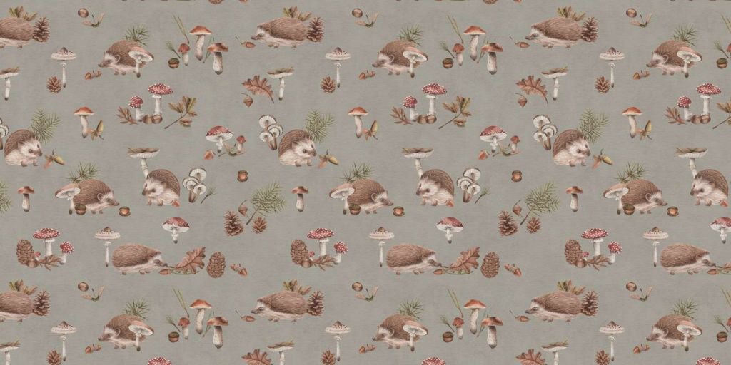 Happy Hedgehog - Taupe - 120