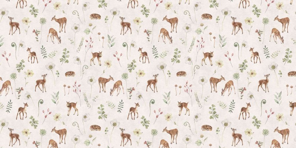 Dancing Deer - White - 120