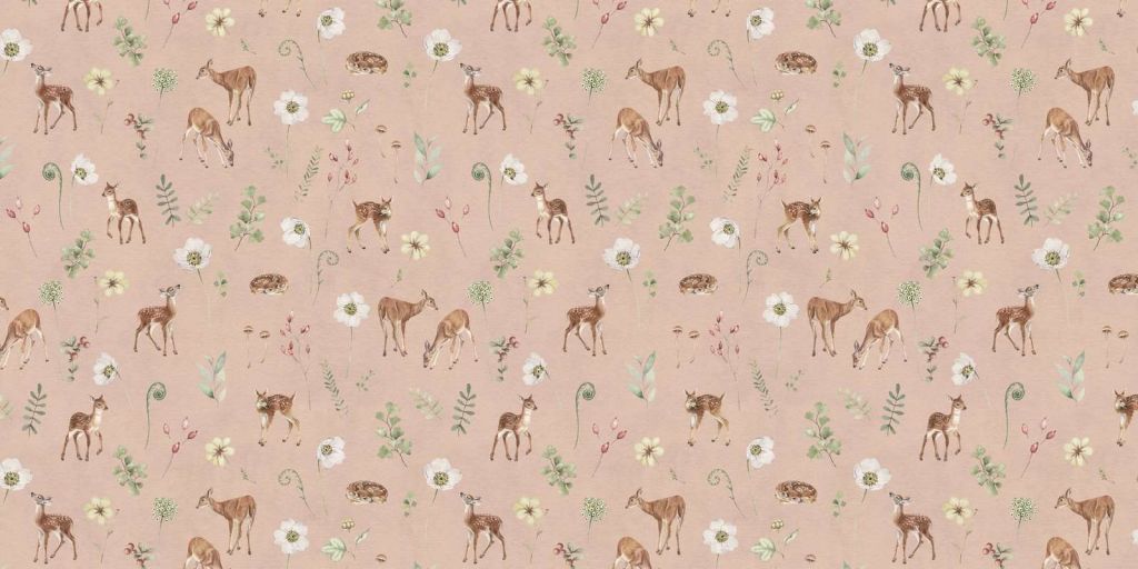 Dancing Deer - Pink - 120