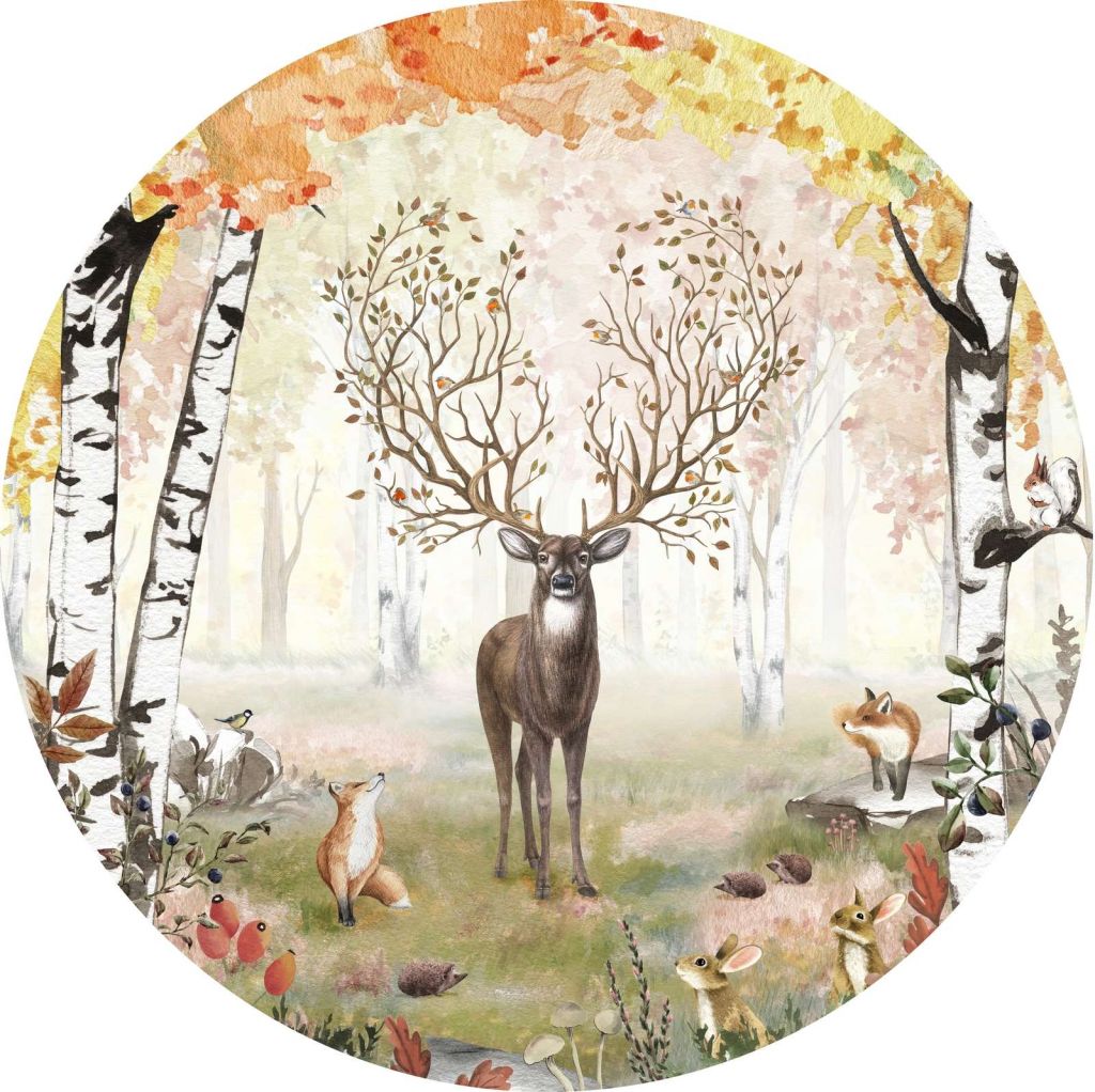 Amazing Antlers - Autumn - Circle