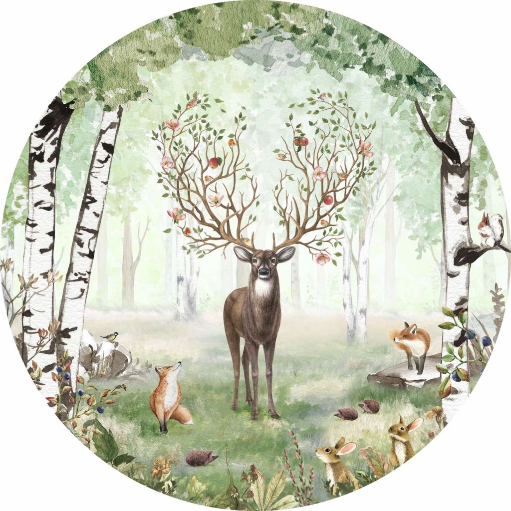 Amazing Antlers - Summer - Circle