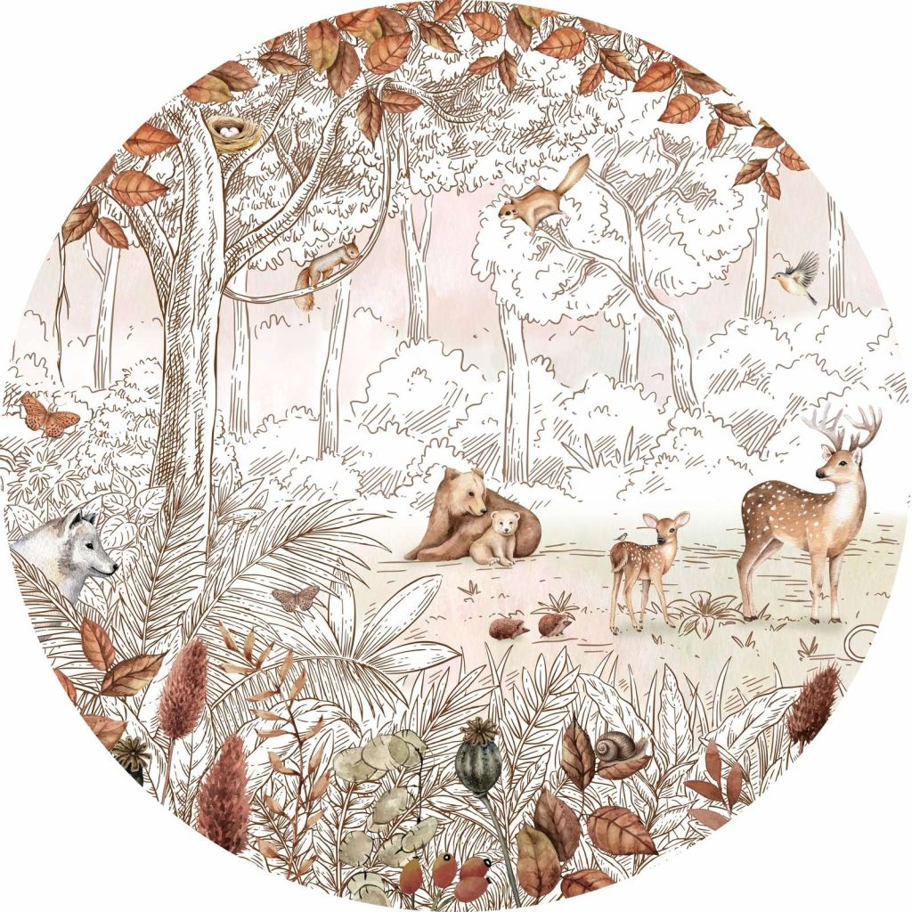 Forest Friends - Autumn - Circle